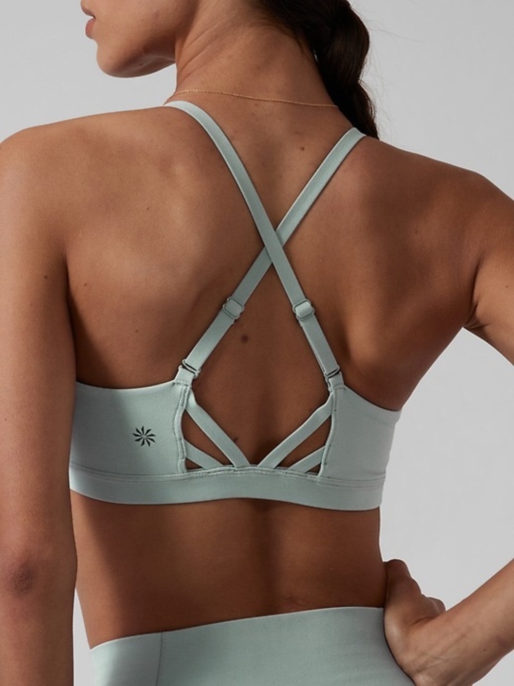 Athleta Elation Sports Bra- Minimalist Grey